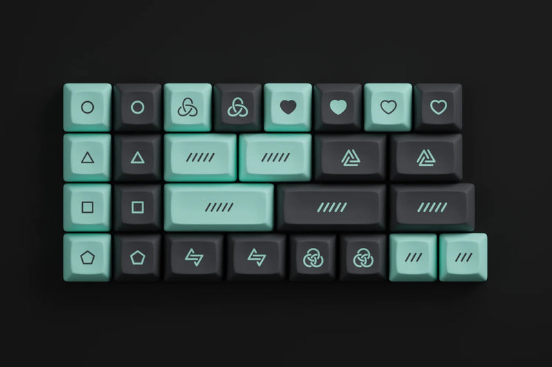 KEYCAPS AZERTY ISO FR KYBALION