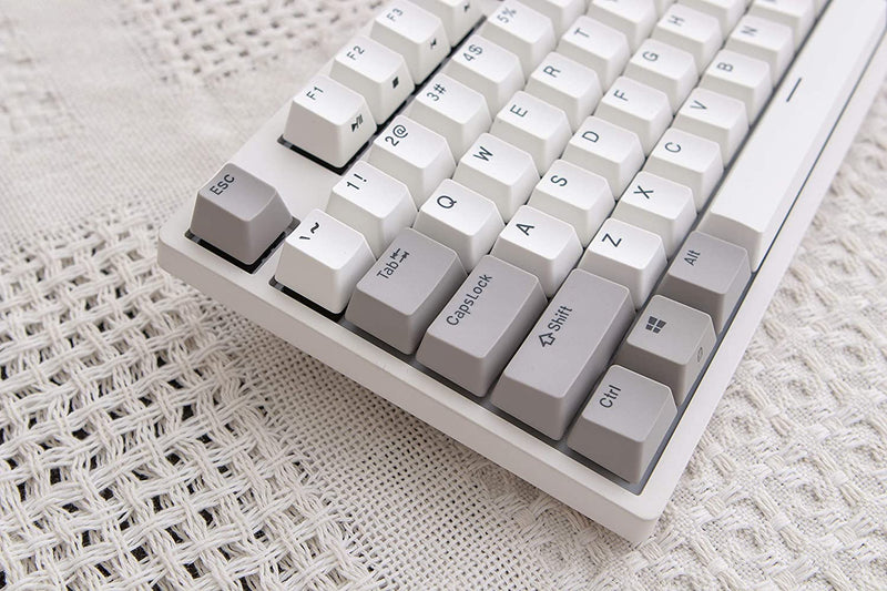 CLAVIER MÉCANIQUE QWERTY ANSI UTILISANT DES SWITCHES CHERRY MX KEYCAPS PBT DOUBLESHOT 