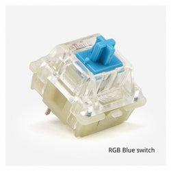 SWITCH CHERRY MX BLUE RGB 3 BROCHES POUR CLAVIER MÉCANIQUE 