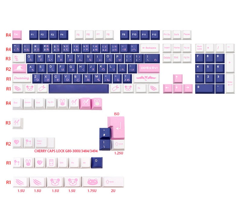 KEYCAPS DREAMING GIRL