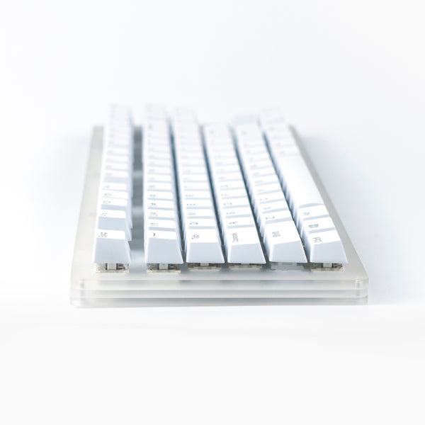 CLAVIER MÉCANIQUE BLANC RGB