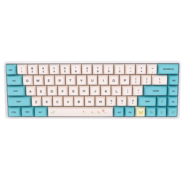 KEYCAPS CYAN & WHITE