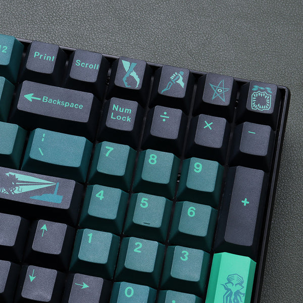 KEYCAPS TERROR CUSTOM KEYBOARD CLAVIER MECANIQUE 