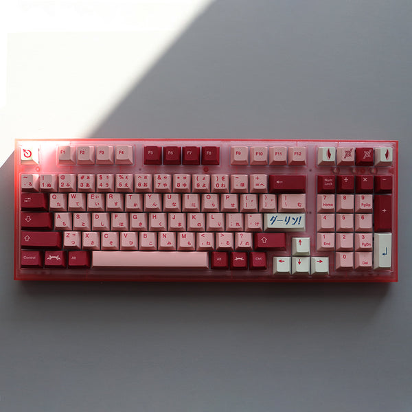 keycaps darling SET DE 128 KEYCAPS CHERRY MX DYE SUB pour clavier mécanique