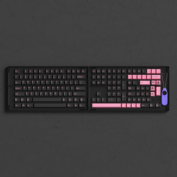 SET DE 157 CUSTOM KEYCAPS PROFILE ASA DOUBLE SHOT EN PBT 