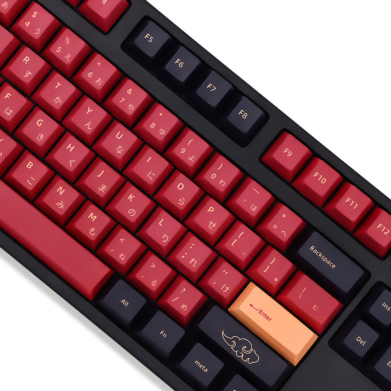 KEYCAPS JAPONAIS SAMURAI RED