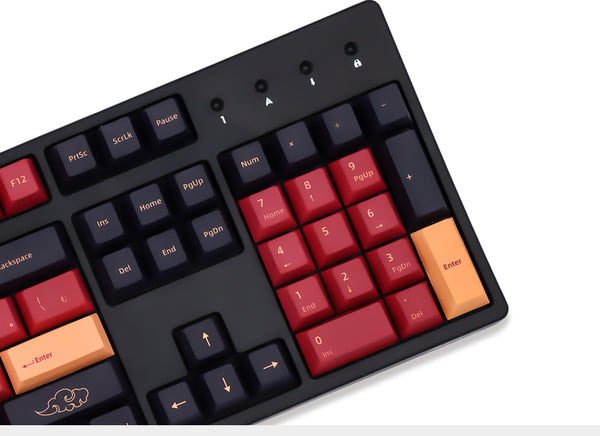 KEYCAPS JAPONAIS SAMURAI RED