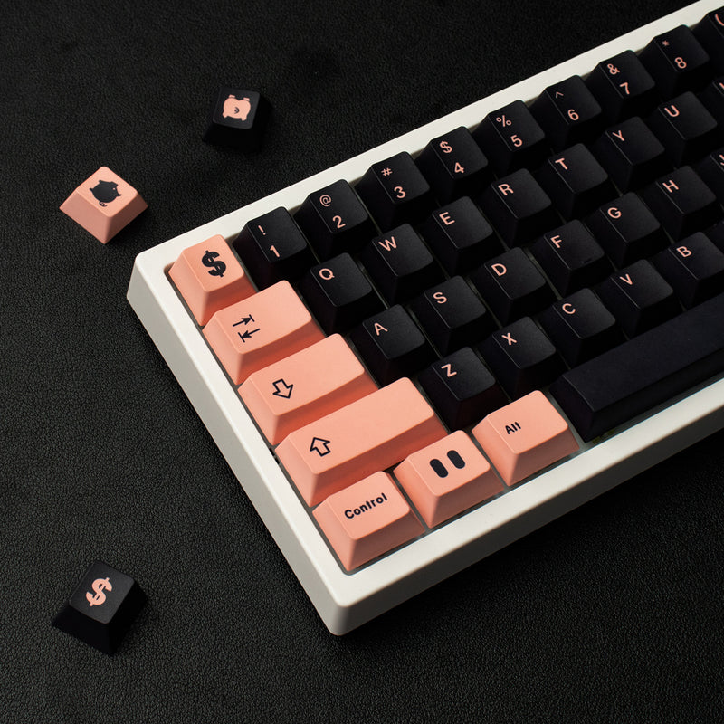 KEYCAPS PINK PIG CUSTOM KEYBOARD