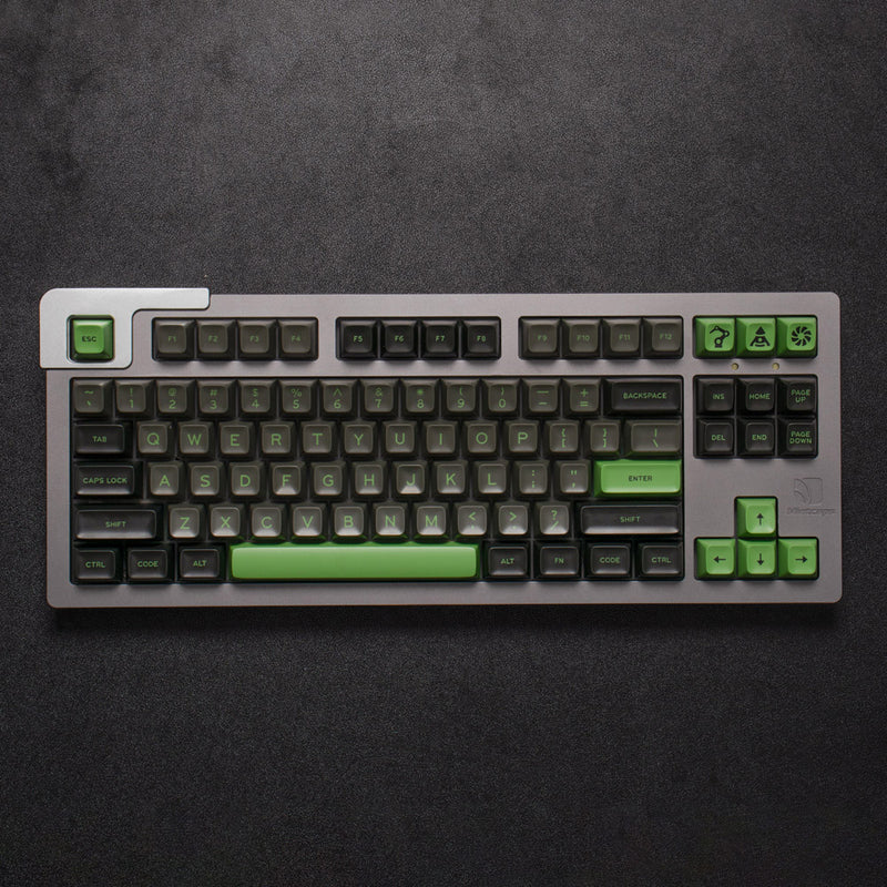 KEYCAPS  MR GREEN KEYCAPS CUSTOM ISO FR CLAVIER MECANIQUE 