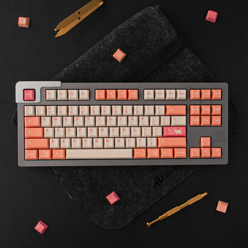 KEYCAPS ORANGE CLAVIER MECANIQUE