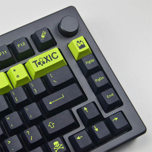 KEYCAPS TOXIC CUSTOM KEYBOARD CLAVIER MECANIQUE 