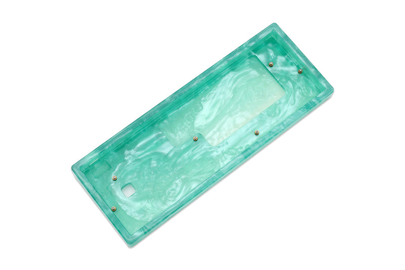 CASE CLAVIER CUSTOM RÉSINE TURQUOISE