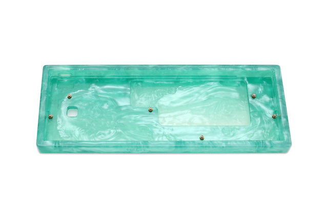 CASE CLAVIER CUSTOM RÉSINE TURQUOISE